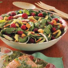Raspberry Spinach Salad