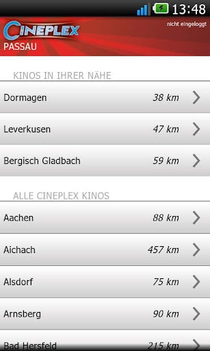 cineplex-kinoprogramm for android screenshot