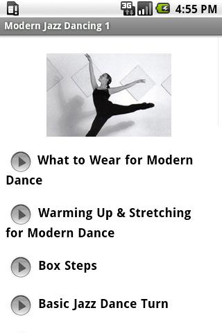 Modern Jazz Dancing 1