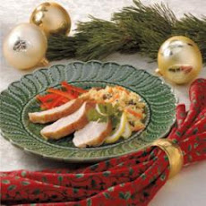 Lemon Turkey with Couscous Stuffing