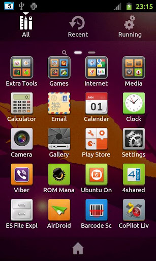 go-ubuntu-launcher-ex-theme for android screenshot