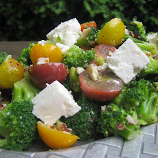 Broccoli Feta Tomato Salad