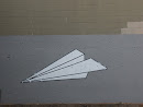 Paper Airplane Mural