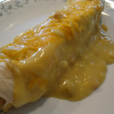 Creamy Chicken Enchiladas