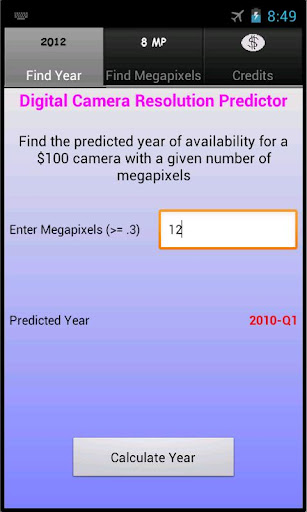 Camera Resolution Predictor