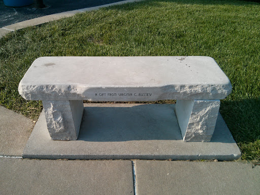 Virginia Bussey Memorial Bench