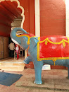 Elephant Statue at Ganesh Mandir 
