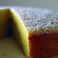 Cornmeal and Rosemary Cake with Balsamic Syrup