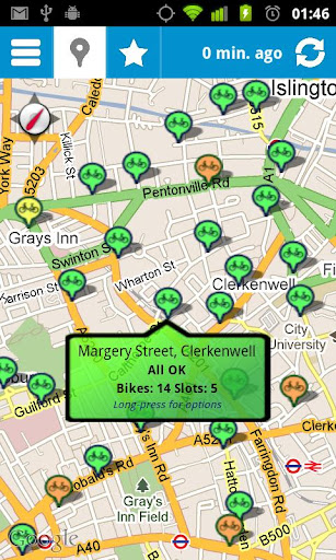 Cycle Hire Widget Lite