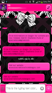 How to install GO SMS - Sassy Bows 4 patch 1.1 apk for bluestacks