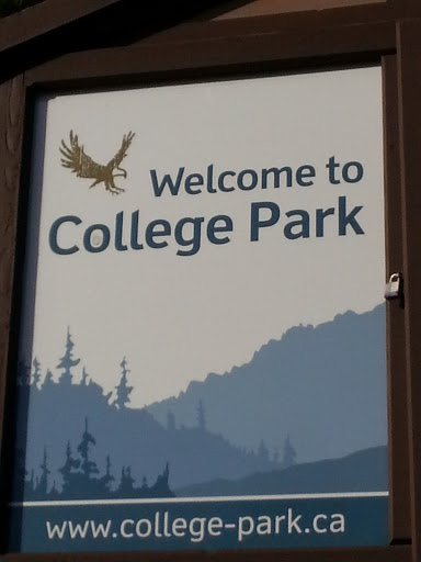 Welcome To College Park Sign