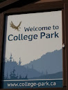 Welcome To College Park Sign