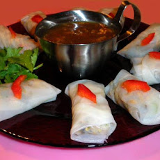 Shrimp and Chicken Rice Paper Rolls
