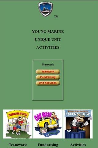 Young Marine Unique Activities