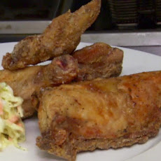 Slow Roasted Fried Chicken