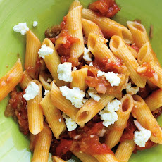 Pasta with Eggplant-Tomato Relish