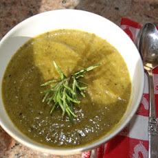 Pea, Leek & Broccoli Soup