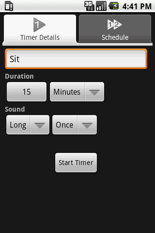 Meditation Support Timer Donat