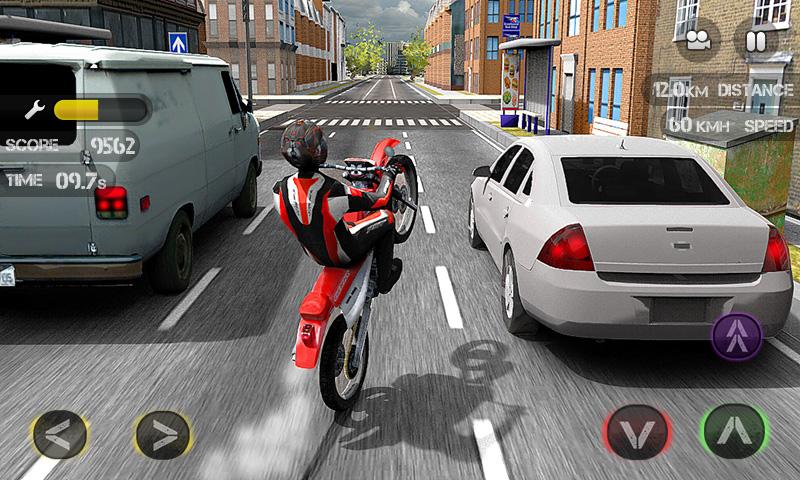 Android application Race the Traffic Moto FULL screenshort