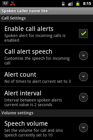 Talking Caller ID Free