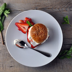 Balsamic Strawberry Shortcakes