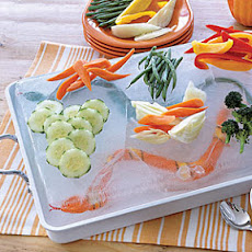 Snake-in-the-Lake Dip and Crudités
