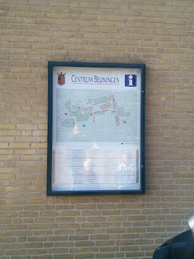 Map Beuningen City Center