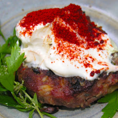 An easy Hungarian style burger