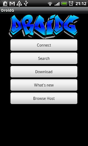 DroidG - Gnutella Android客戶端