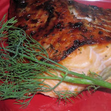 Salmon With Brown Sugar Glaze