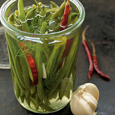 Spicy Pickled Green Beans