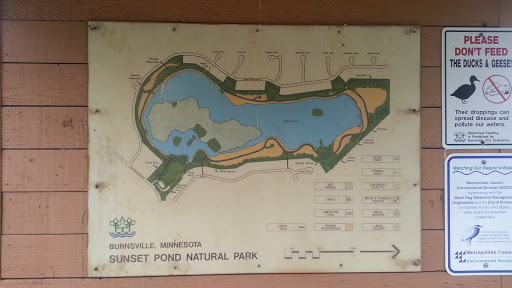 Sunset Pond Trail Map 