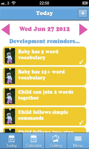 【免費生活App】Your Baby's Milestones-APP點子