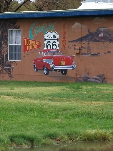 Cruisin' Route 66 Mural