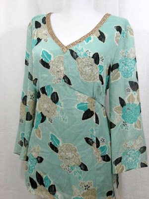 STYLE & CO $49 Floral V-Neck Tunic Top - Sz 16