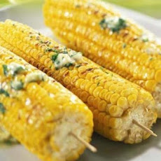 Corn on the Cob with Lime-Chive Butter