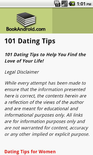 101 Dating Tips