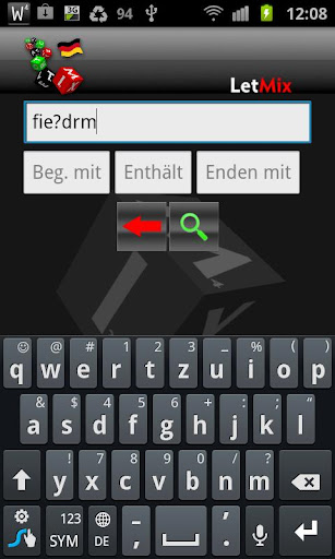 LetMix für Scrabble Wordfeud