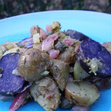 Warm Fingerling Potato Salad