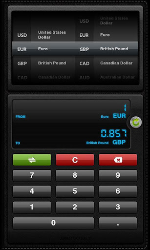 Currency Converter for Tablets