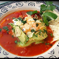 The Best Chicken Tortilla Soup