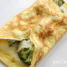 Broccoli and Cheese Omelet