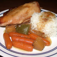 Tangy Tender Chicken (Crock Pot)