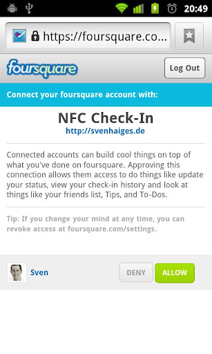 【免費社交App】NFC Checkin-APP點子