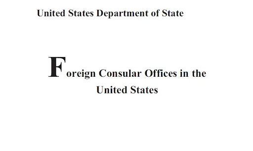 Foreign Consular Offices in US