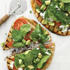 West Coast Grilled Vegetable Pizza