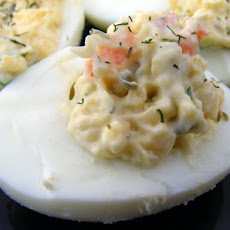 Shrimp Deviled Eggs