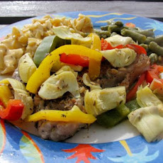 Artichoke Veal Chops