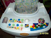 Silla De Comer Para Bebe Plegable De Metal Bandej