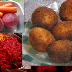 Beetroot Croquettes